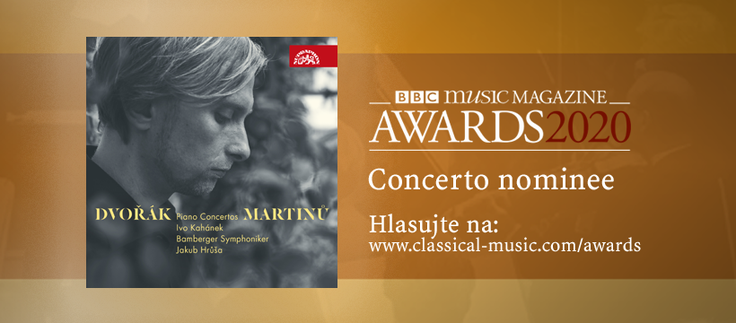 Ivo Kahánek se objevil v nominaci na výroční ceny BBC Music Magazine