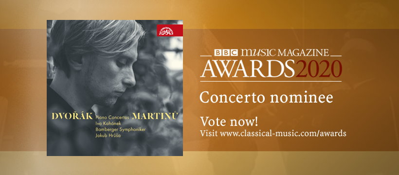 Ivo Kahánek has appeared in the nomination shortlist for the BBC Music Magazine Awards