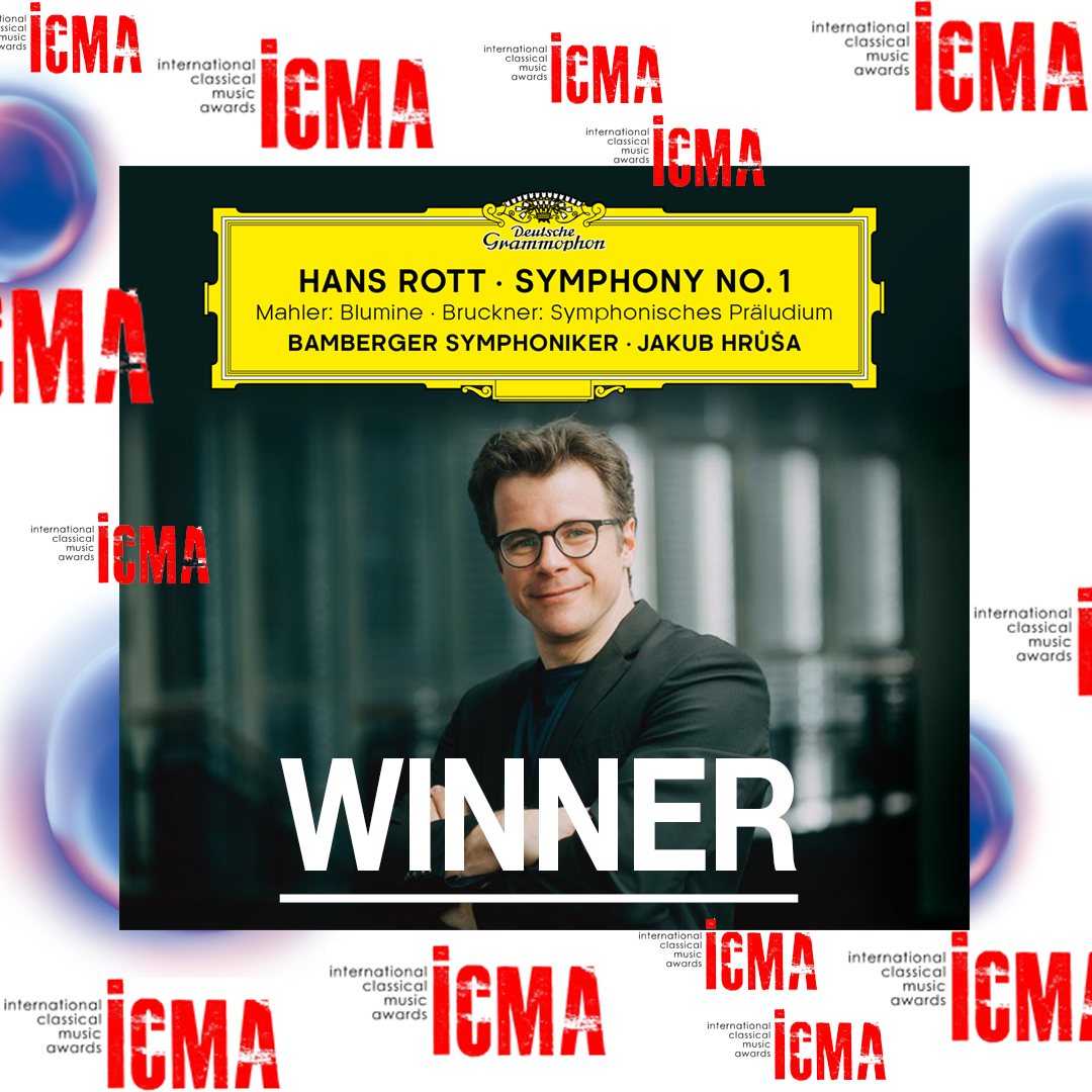 Dirigent Jakub Hrůša je absolutním vítězem cen International Classical Music Award v kategorii Symfonická hudba